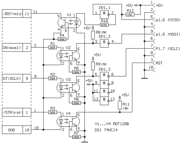 LPT программатор для AVR / Хабр